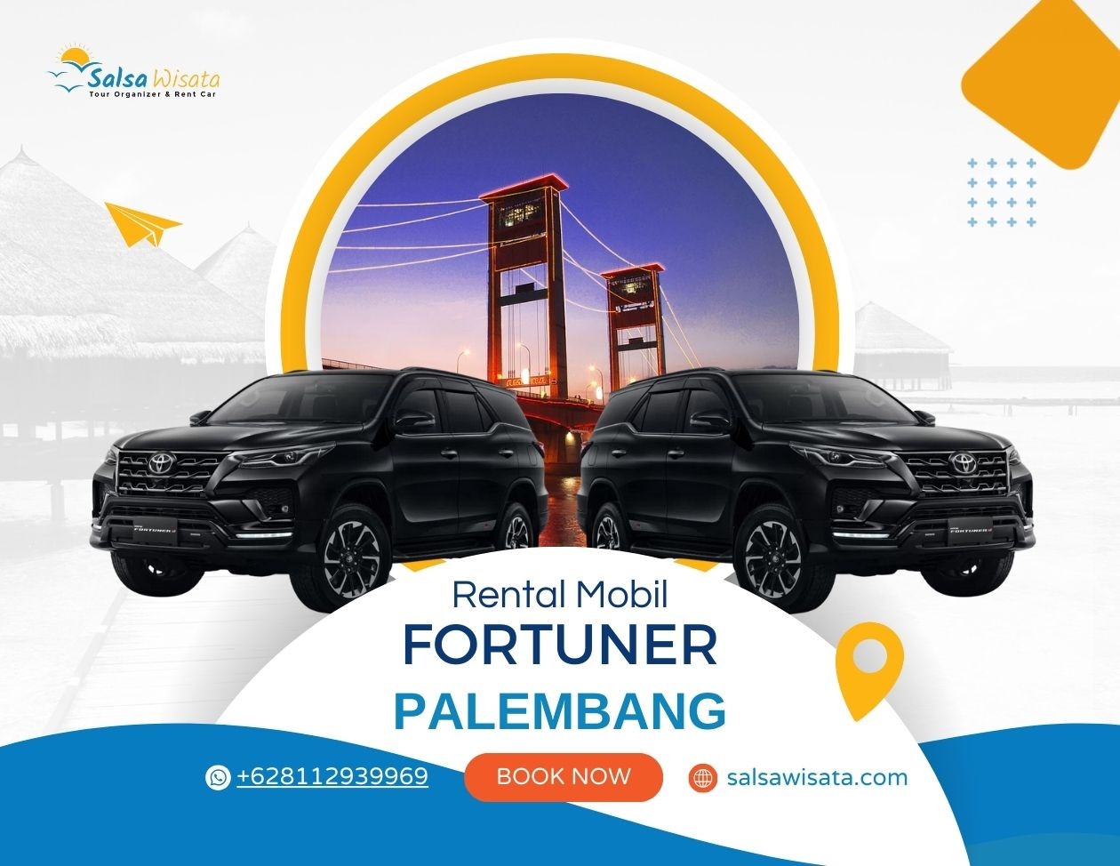 Rental Fortuner Palembang untuk Kebutuhan Fotografi